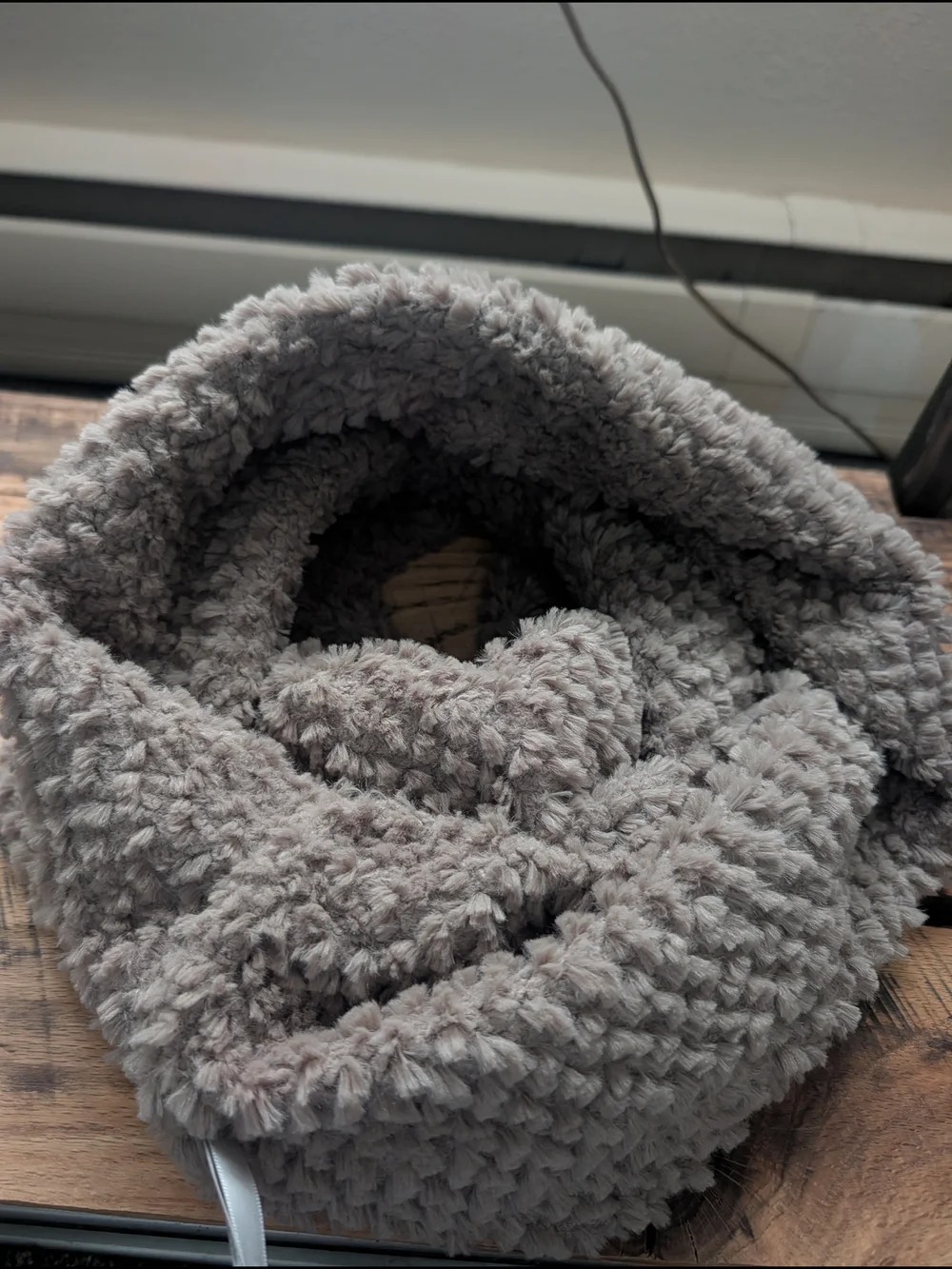 Smash + Tess Plush Infinity Scarf - Light Taupe